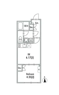 GRAN PASEO大森II【2階】の間取り