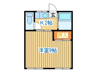 シティ長町南【2階】の間取り