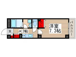 リブリ・Okubo【1階】の間取り