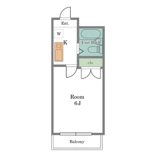 第77シンエイビル【1階】の間取り