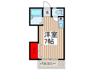 ハイムアイビ-【1階】の間取り