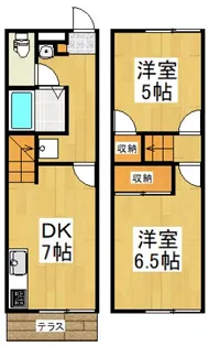 レオパレスベルク【1階】の間取り