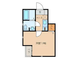 A-Legato今池北【1階】の間取り