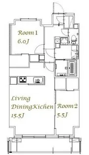スプランディッド西日暮里【11階】の間取り