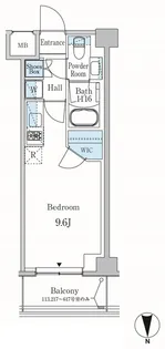 パークアクシス東蒲田【5階】の間取り