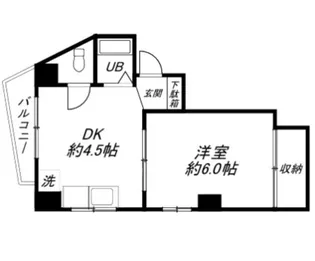エクセルピア羽田2番館【3階】の間取り
