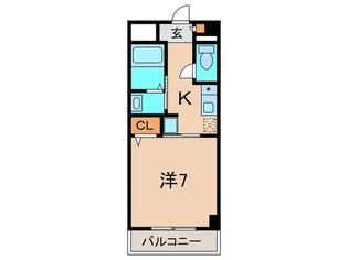 Enuz45【3階】の間取り