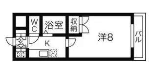 リエス小田原【2階】の間取り