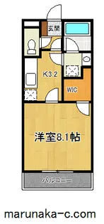 ミュゲ【3階】の間取り