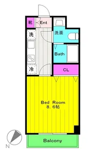 AYUTAKAII【2階】の間取り