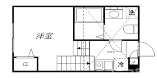bleu alie【1階】の間取り
