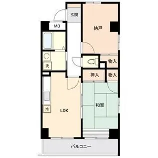 サンコート柳橋【2階】の間取り