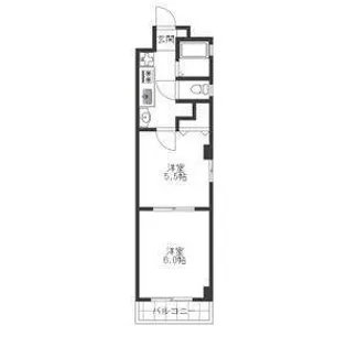 プレシオ又穂【3階】の間取り