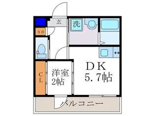 仮)アクアプレイス京都聚楽第【3階】の間取り