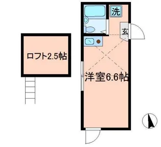 リブ亀戸VII【3階】の間取り
