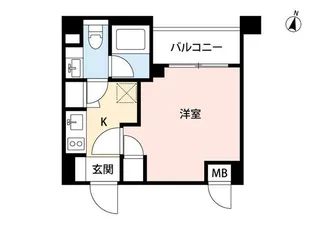 SQUARE CITY YOKOHAMA NEGISHI【2階】の間取り
