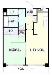 第二斎藤マンション【2階】の間取り