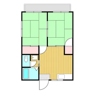 フルール3【2階】の間取り