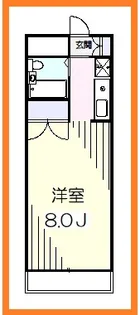 パールハイツ【4階】の間取り