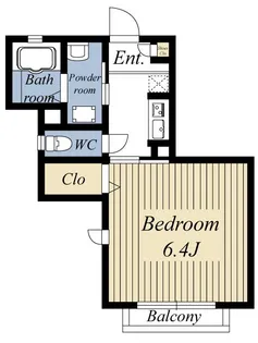 ティノ・モンテ【1階】の間取り
