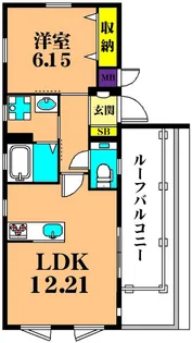 CREST COURT【3階】の間取り