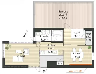 SWiTCH【3階】の間取り