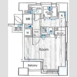 メインステージ六本木【3階】の間取り