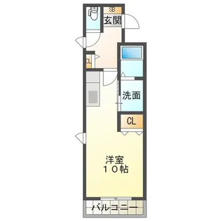セイリュウ・un【3階】の間取り