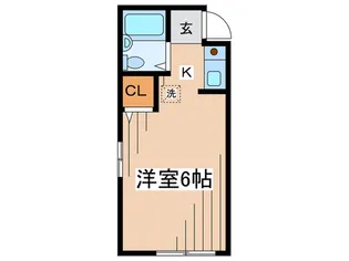 ア-クパレス狛江【1階】の間取り