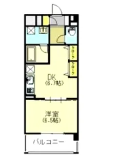 鈴の音【4階】の間取り