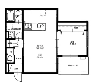 Culmine(コルミネ)【3階】の間取り
