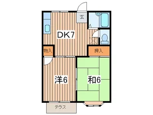 大和オン【1階】の間取り