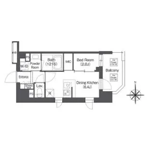 コンフォリア森下サウス【5階】の間取り