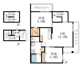 MM【3階】の間取り