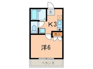 アウレリア甲子園【1階】の間取り