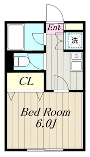 グリーンハウス弥栄【2階】の間取り