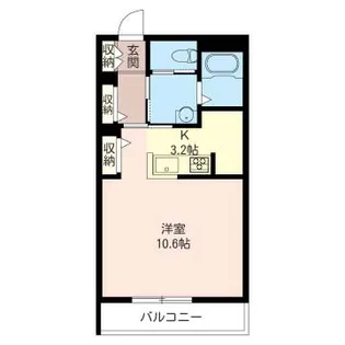 ジュメイラ【1階】の間取り