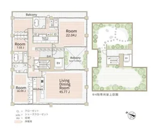 AURA表参道 オーラ表参道【3階】の間取り