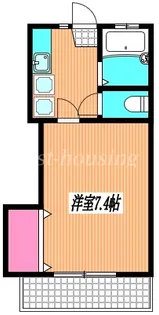 ハイツ光【2階】の間取り