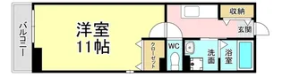 シャイン戸畑【2階】の間取り