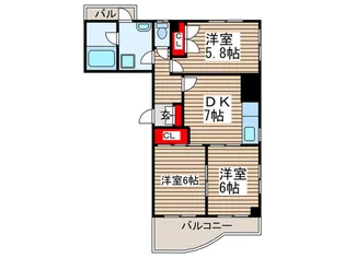 M・Hビル【3階】の間取り