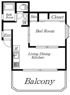 KKS Residence【3階】の間取り