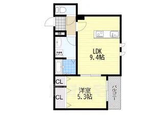 Le Cocon【3階】の間取り