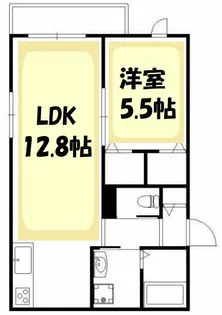 サンレガーロ久喜WEST I【2階】の間取り