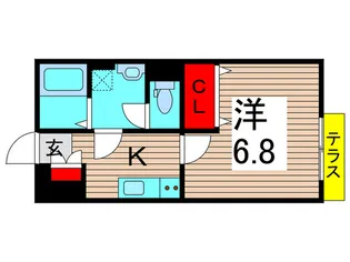 Forestpia Umejima【1階】の間取り