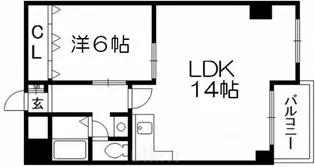 ハヤシビル【4階】の間取り