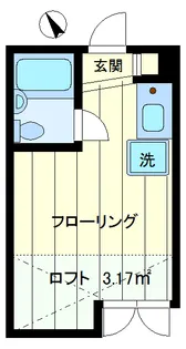 カーサ フェリーチェ【2階】の間取り