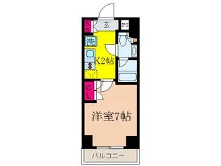 パ-クアクシス板橋本町弐番館の間取り