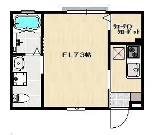 アムール・W【1階】の間取り