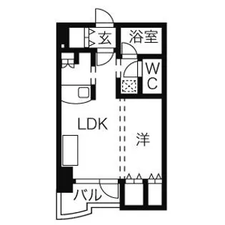 サンシャイン・シティー弐番館【6階】の間取り